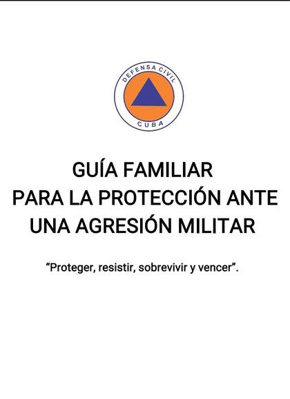 Defensa Civil Cuba publicó una guía de preparación para situaciones excepcionales