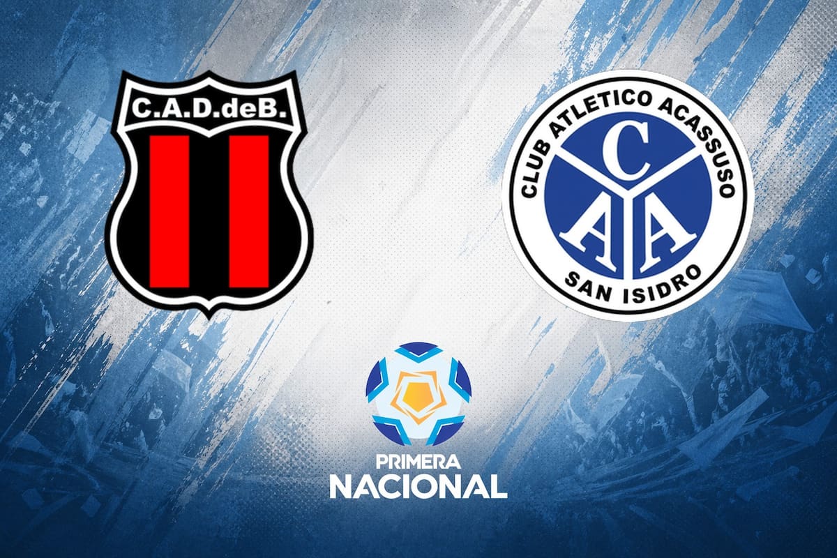Defensores de Belgrano vs. Acassuso, por una nueva jornada de la Primera Nacional del fútbol argentino