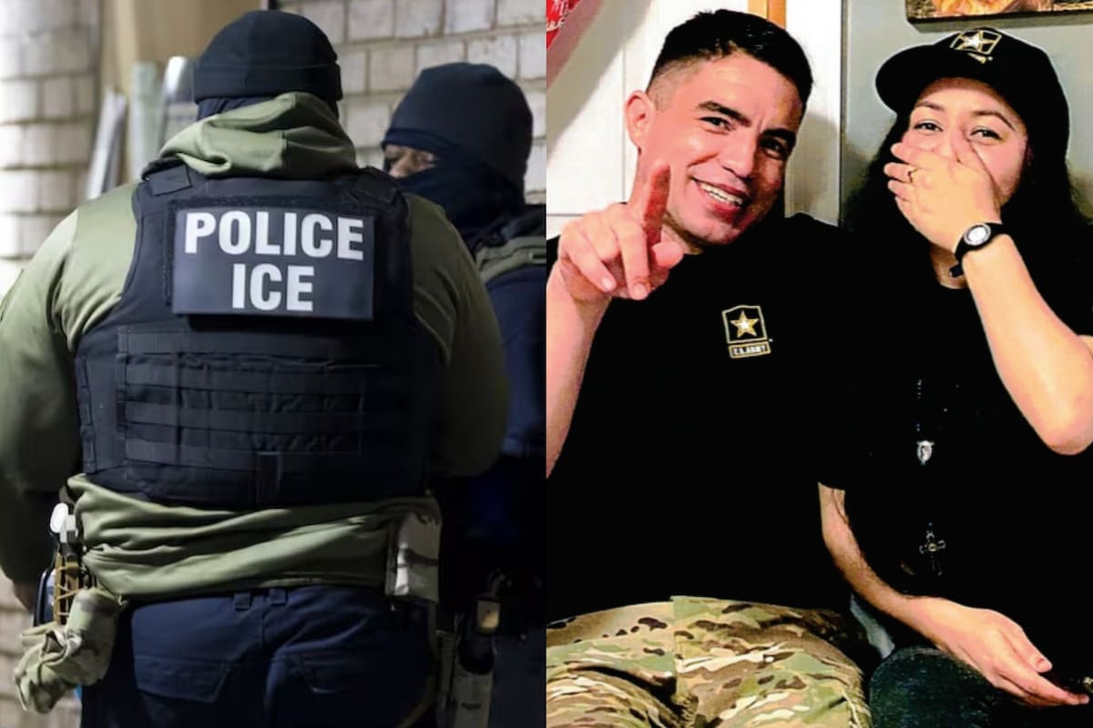 Deisy Rivera Ortega, esposa del sargento José Serrano, se encontraba en una cita oficial para tramitar su protección migratoria cuando fue detenida por el ICE