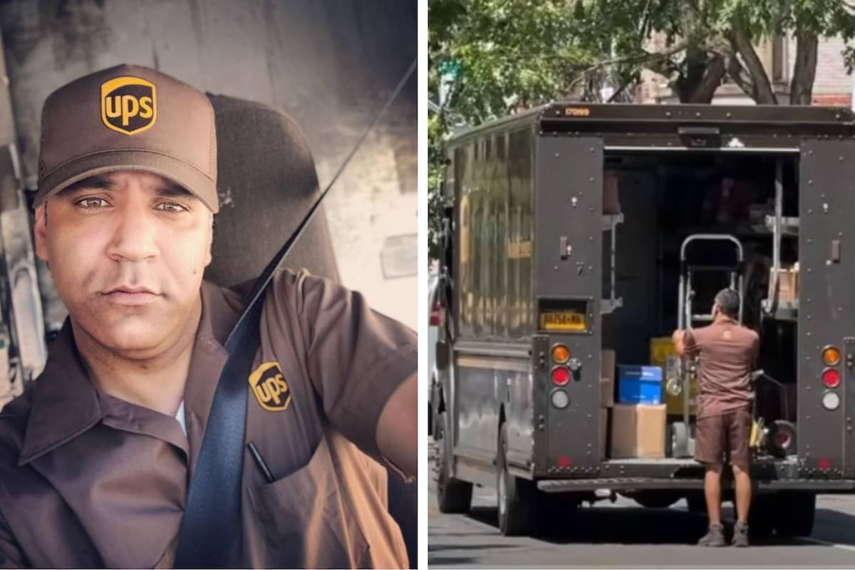 Deivy LaSalle trabaja hace diez años en UPS y contó cómo es su jornada laboral
