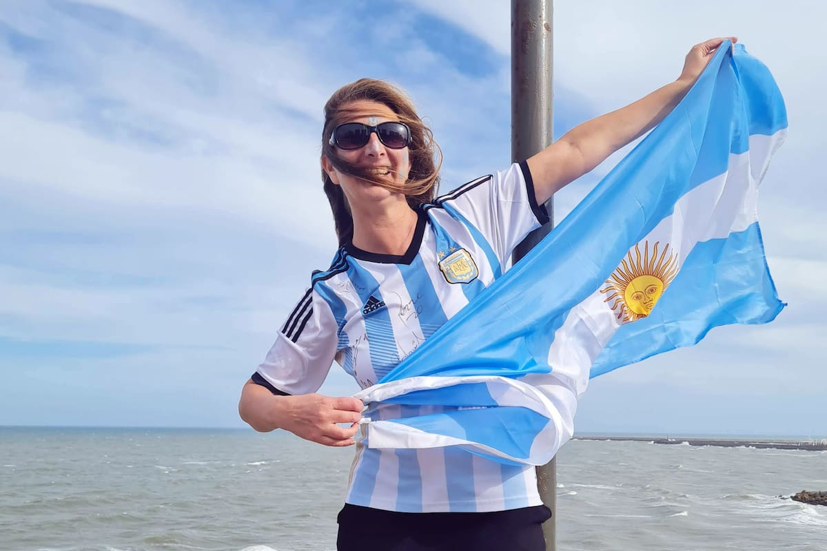 Dejó atrás su lugar en Piamonte para vivir en la costa argentina.
