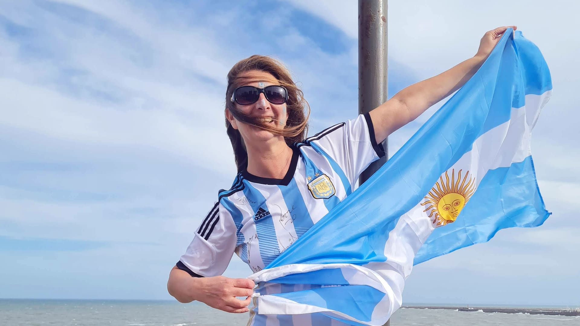 Dejó atrás su lugar en Piamonte para vivir en la costa argentina.
