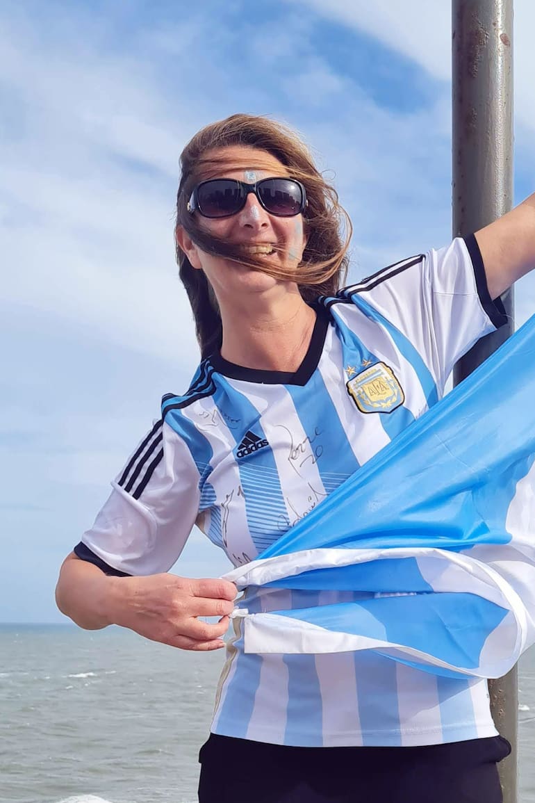 Dejó atrás su lugar en Piamonte para vivir en la costa argentina.