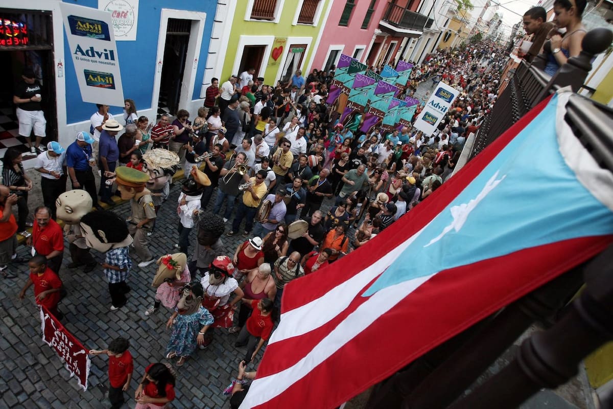 Del 16 al 19 de enero en San Juan de Puerto Rico se celebran las Fiestas de la Calle San Sebastián