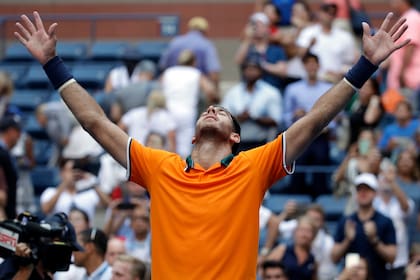 Del Potro, otra vez en semifinales del US Open: le ganó a Isner en cuatro sets