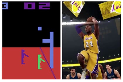 Del Atari 2600 basketball al NBA 2K 2020.