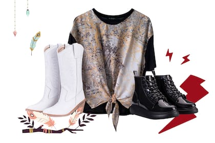 Del espíritu boho chic a la impronta más rockera, propuestas para destacarse siempre, de la mano de Club