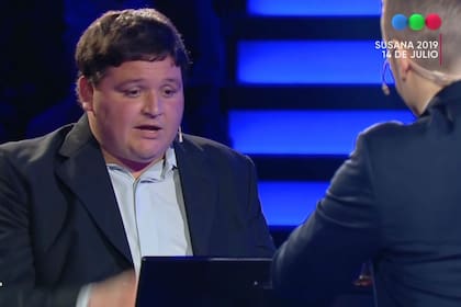 Del Moro y su invitado se reencontraron en la televisión