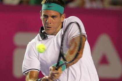 Del Potro busca la final del torneo de Los Cabos