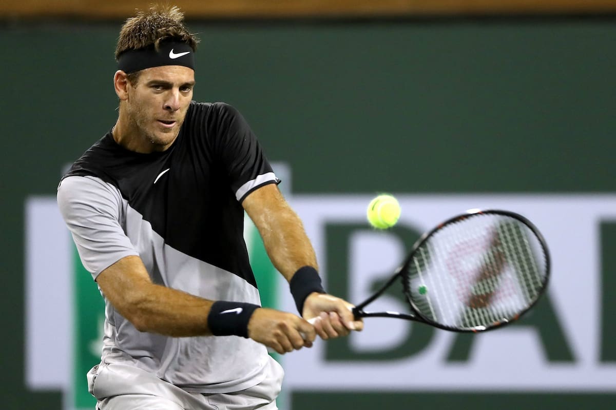 Del Potro celebró su quinta victoria seguida sobre Ferrer