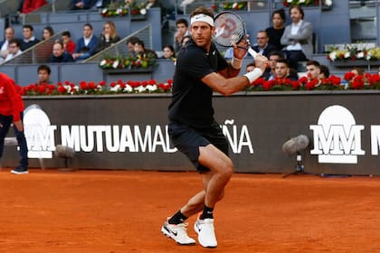 Del Potro comenzará a jugar en la segunda rueda del Masters 1000 de Madrid