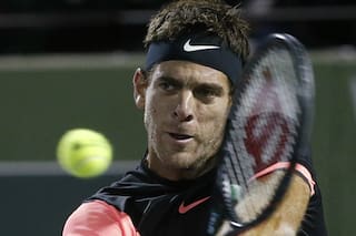 Del Potro debutó con un triunfo en el Masters 1000 de Miami