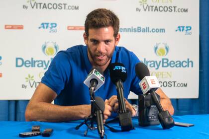 Del Potro en Delray Beach, un torneo especial en su calendario