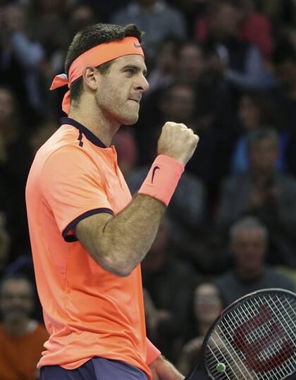 Del Potro, indomable en Estocolmo