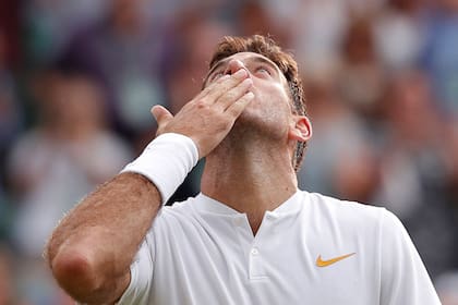 Del Potro jugó un partido perfecto y sueña