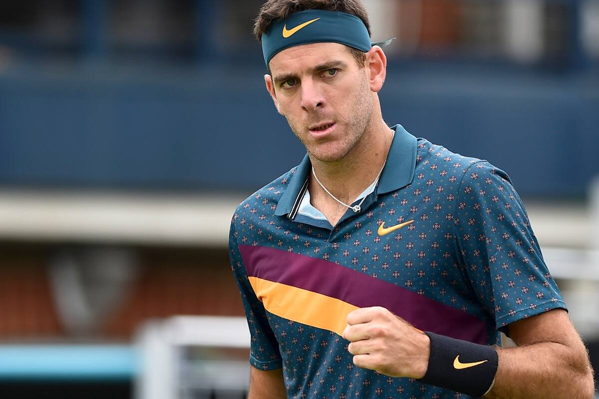 Del Potro le ganó a Shapovalov en Queens y avanzó a los octavos de final en Londres