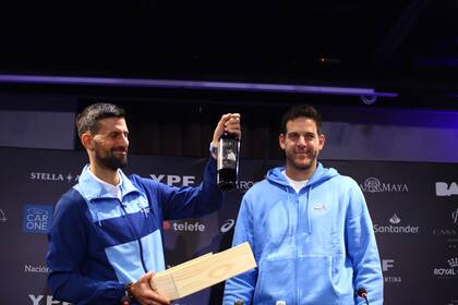Del Potro le obsequió unos vinos especiales a Djokovic