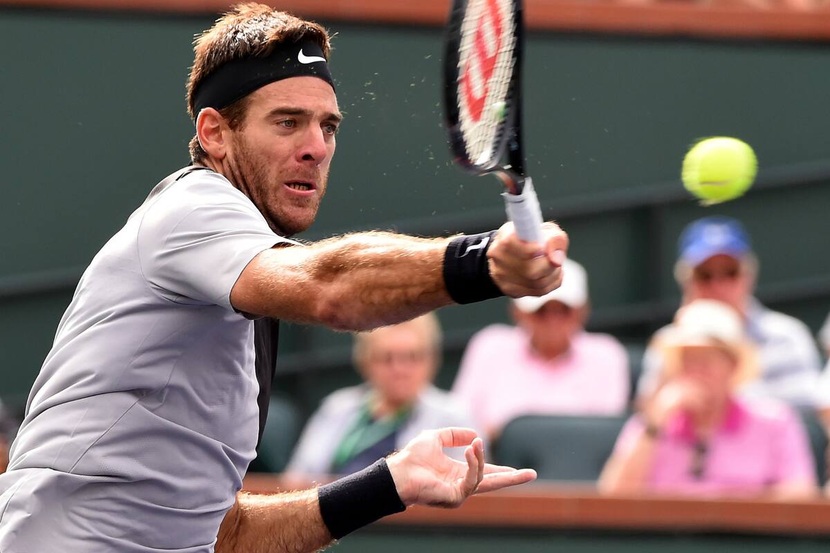 Del Potro, nuevamente a las puertas de las instancias decisivas en Indian Wells