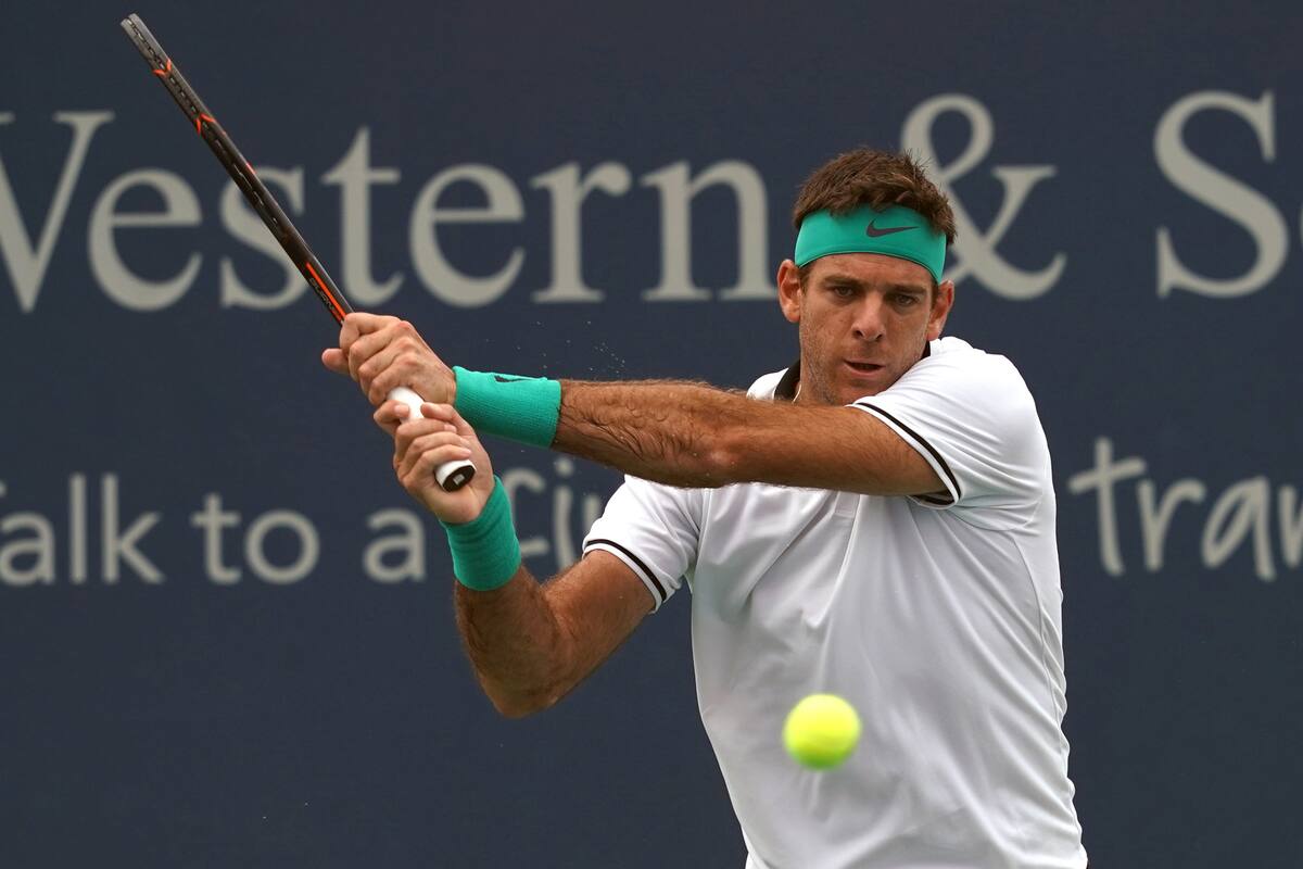 Del Potro viene de superar a Kirgyos en tres sets