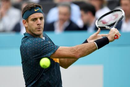 Del Potro vuelve a jugar en césped, enfrenta a Shapovalov, en Queens