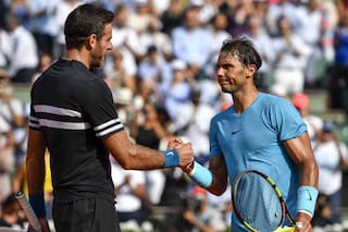 Del Potro: "Con Nadal es un partido en el que puede pasar cualquier cosa"