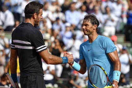 Del Potro y Nadal
