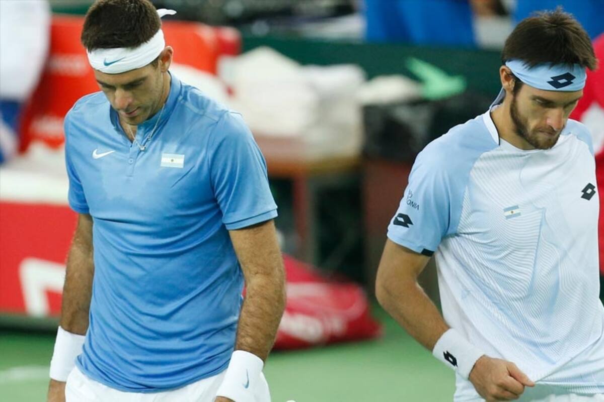Del Potro y Mayer poco pudieron hacer