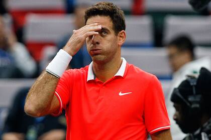 Del Potro y un complicado estado de salud