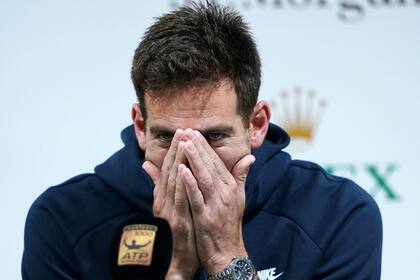 Del Potro y un complicado estado de salud