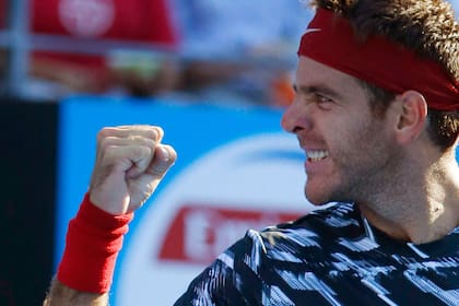 Del Potro, durante su paso por Sydney este año; hoy tiene motivos para sonreir