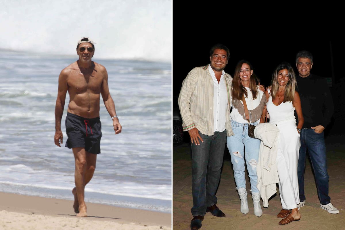 Del relax de Nicolás Repetto en la playa a la cena de Guillermo Andino y María Belén Ludueña con sus parejas