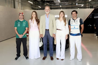 Del Rey y sus hijas a Rafa Nadal: los famosos presentes en la Fórmula 1 en Madrid