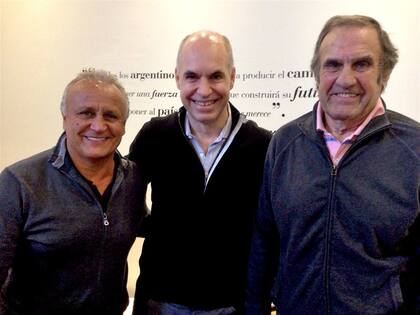 Del Sel, Larreta y Reutemann