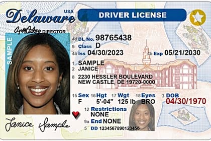 Delaware comenzó a emitir en 2010 las licencias de conducir e identificaciones que cumplen con las normas federales de la ley Real ID