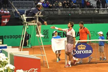 Delbonis le ganó a Wawrinka en Ginebra