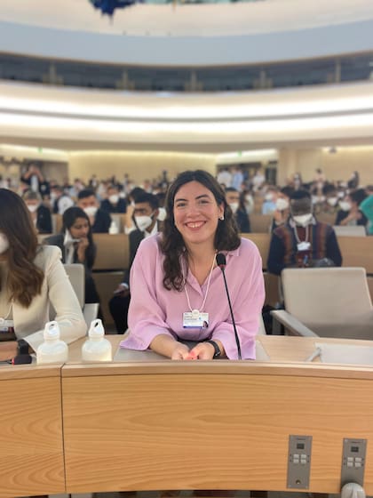 Delfina Arambillet fue directora del Capítulo Buenos Aires de la comunidad Global Shapers