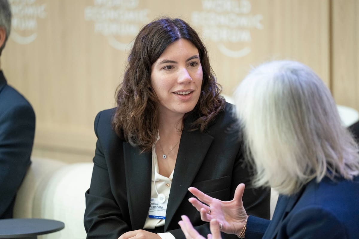 Delfina Arambillet, la argentina elegida para participar en el Foro de Davos en el grupo de los 40 jóvenes líderes mundiales
