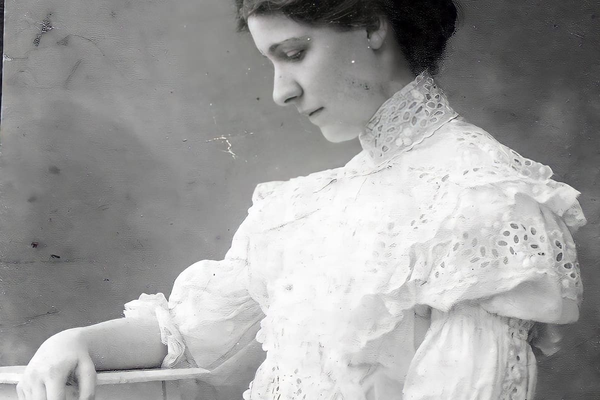 Delfina Bunge era amiga de Victoria Ocampo. Conoció al hombre de su vida luego de haber ganado un concurso literario.