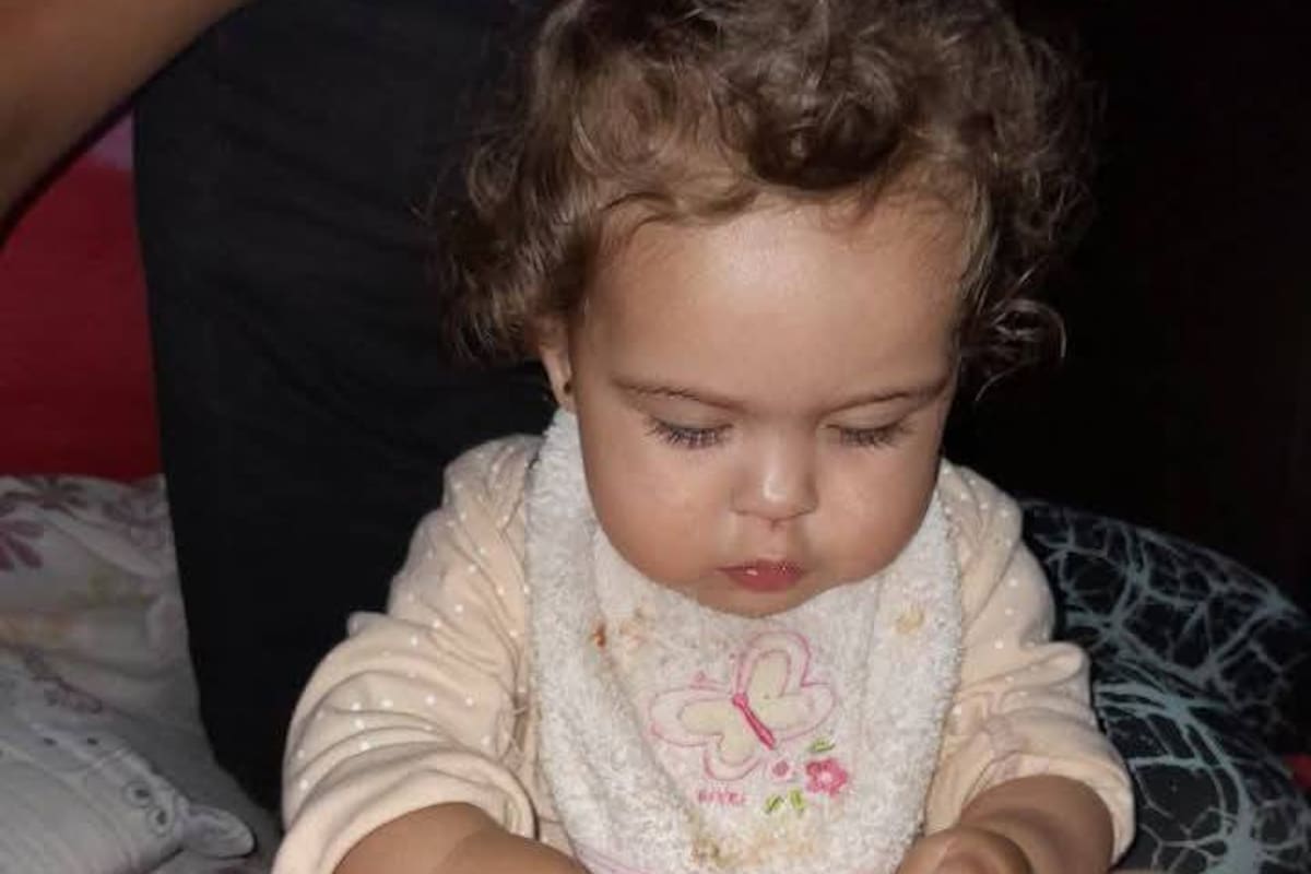 Delfina, de un año