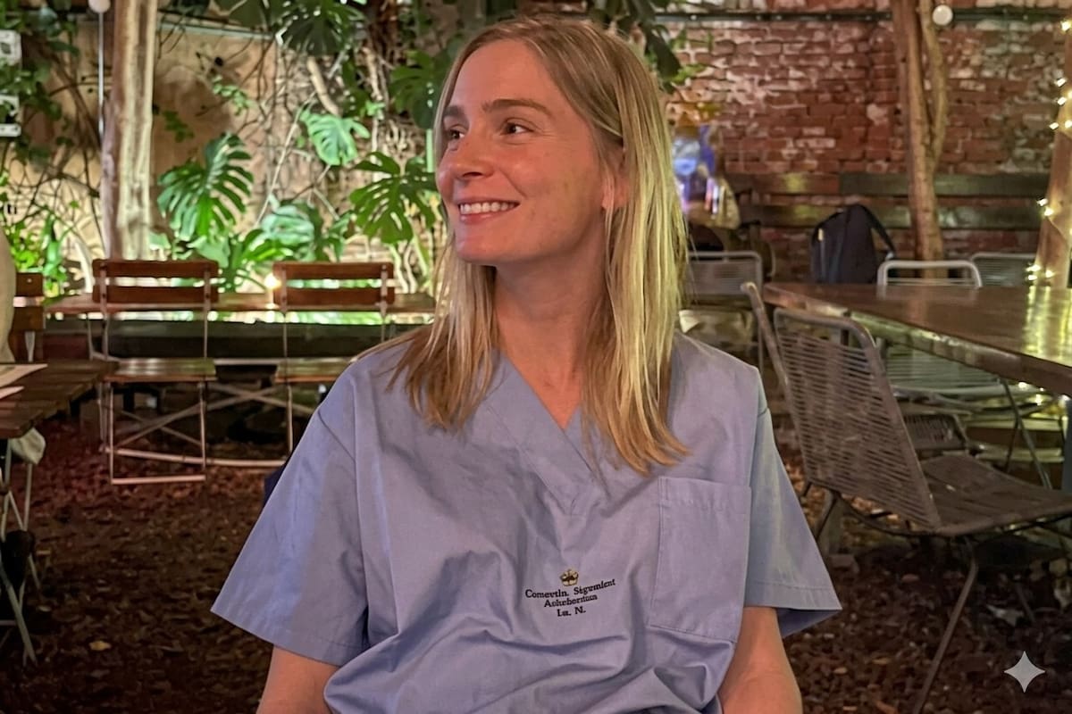 Delfina "Fini" Lanusse tiene 29 años y fue apartada de su cargo en el Hospital Italiano