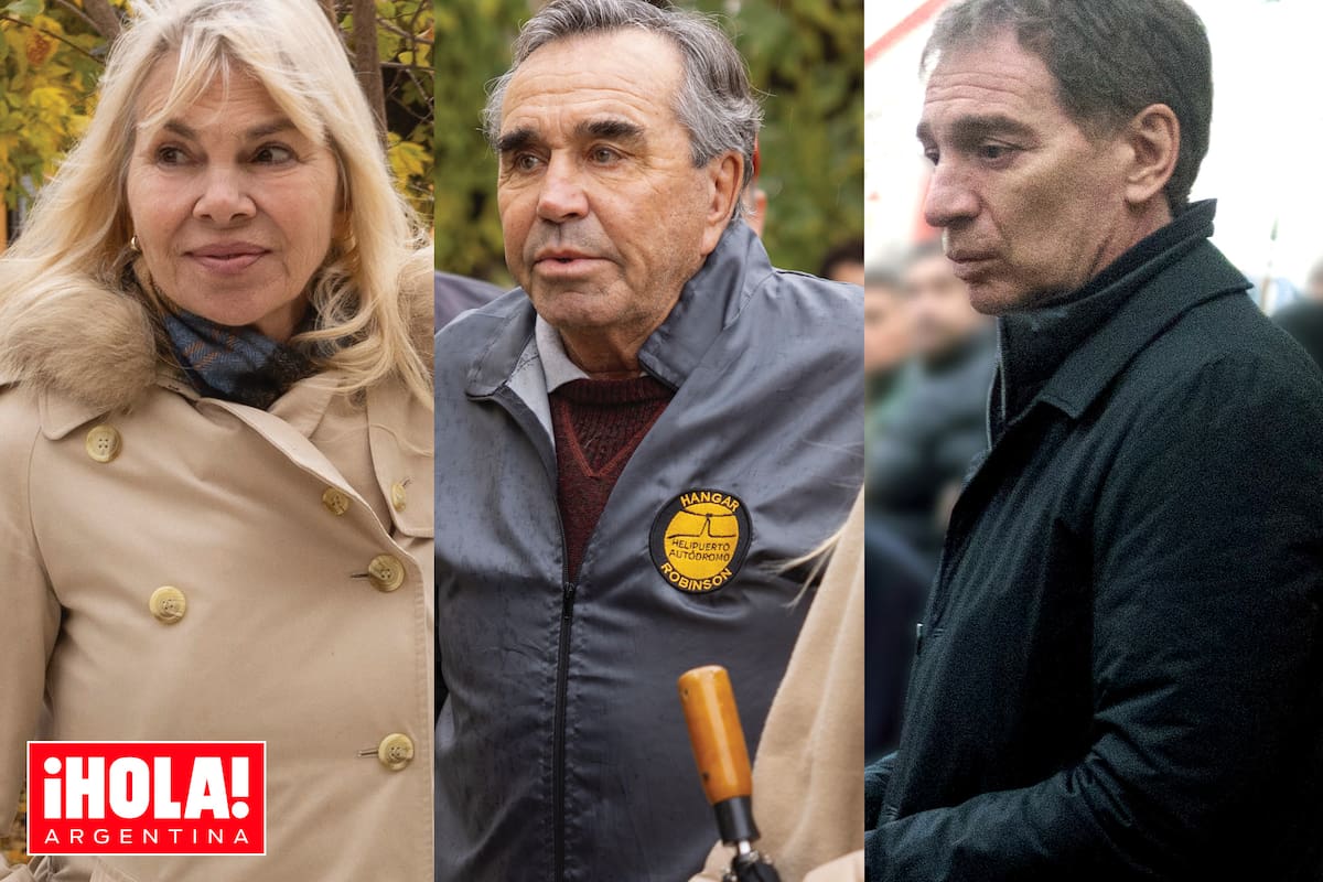 Delfina Frers, Cocho López y Diego Santilli estuvieron en la despedida de Juan María Traverso en Ramallo.