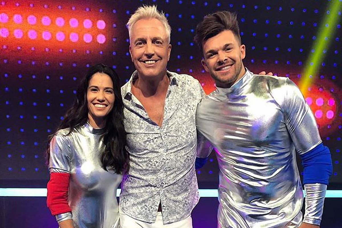 Delfina, Leandro y Marley, juntos después de doce años.