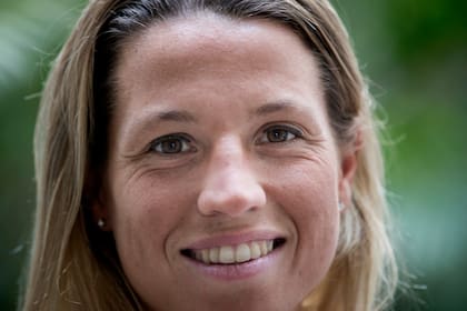 Delfina Merino en entrevista con La Nación.