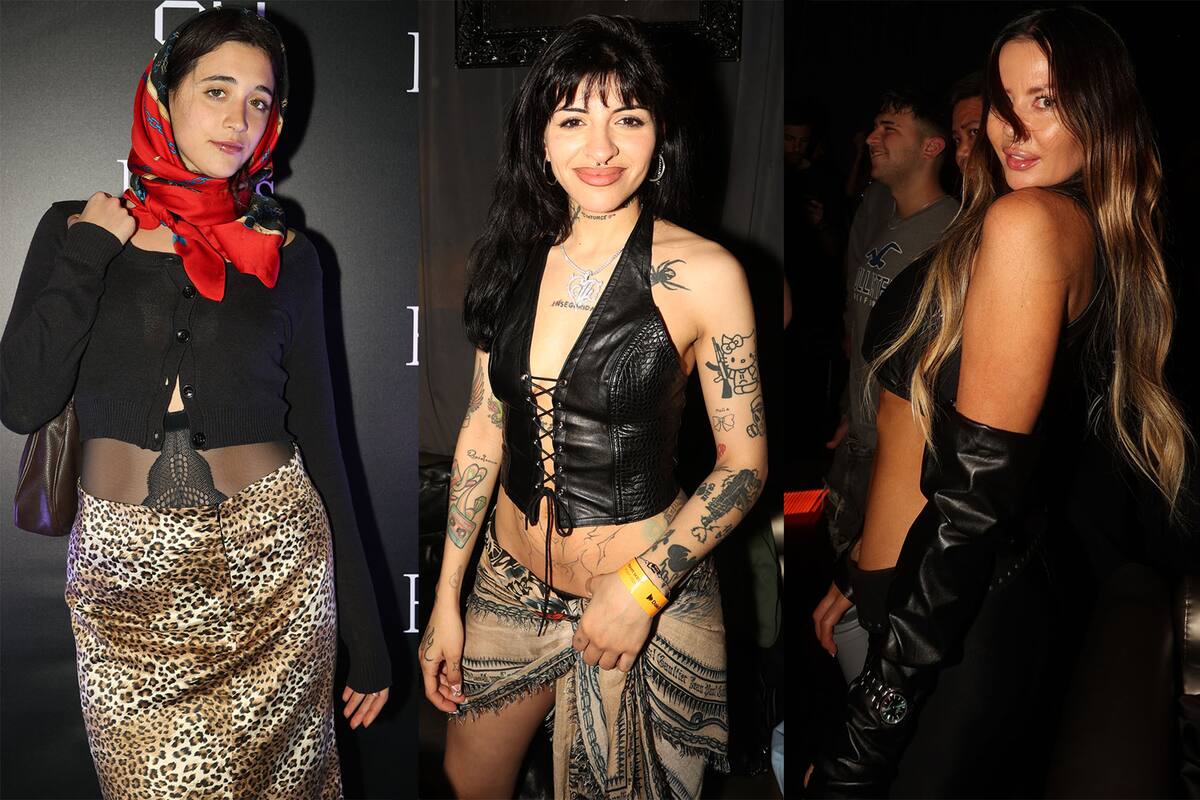 Delfina Pignatiello, Cazzu y Karina Jerinek disfrutaron del exclusivo after party de Travis Scott
