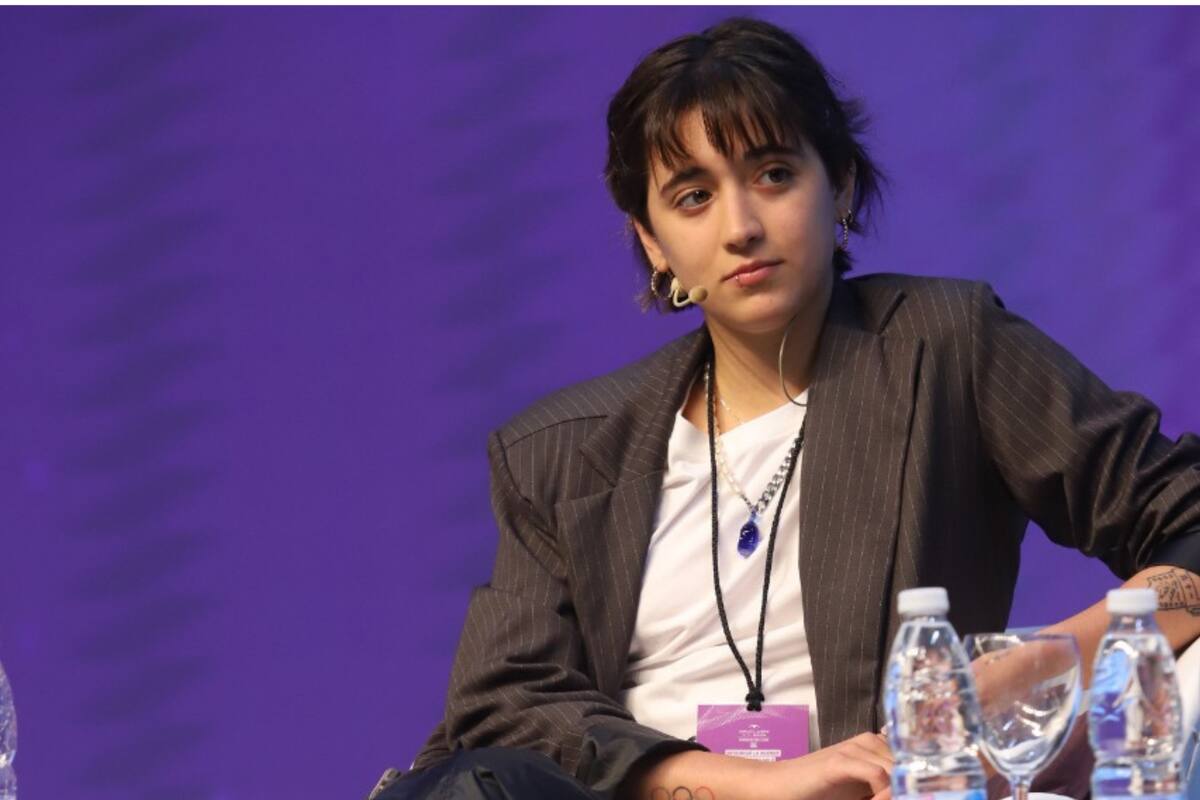 Delfina Pignatiello contó a qué se dedica ahora en el marco del Congreso CREA