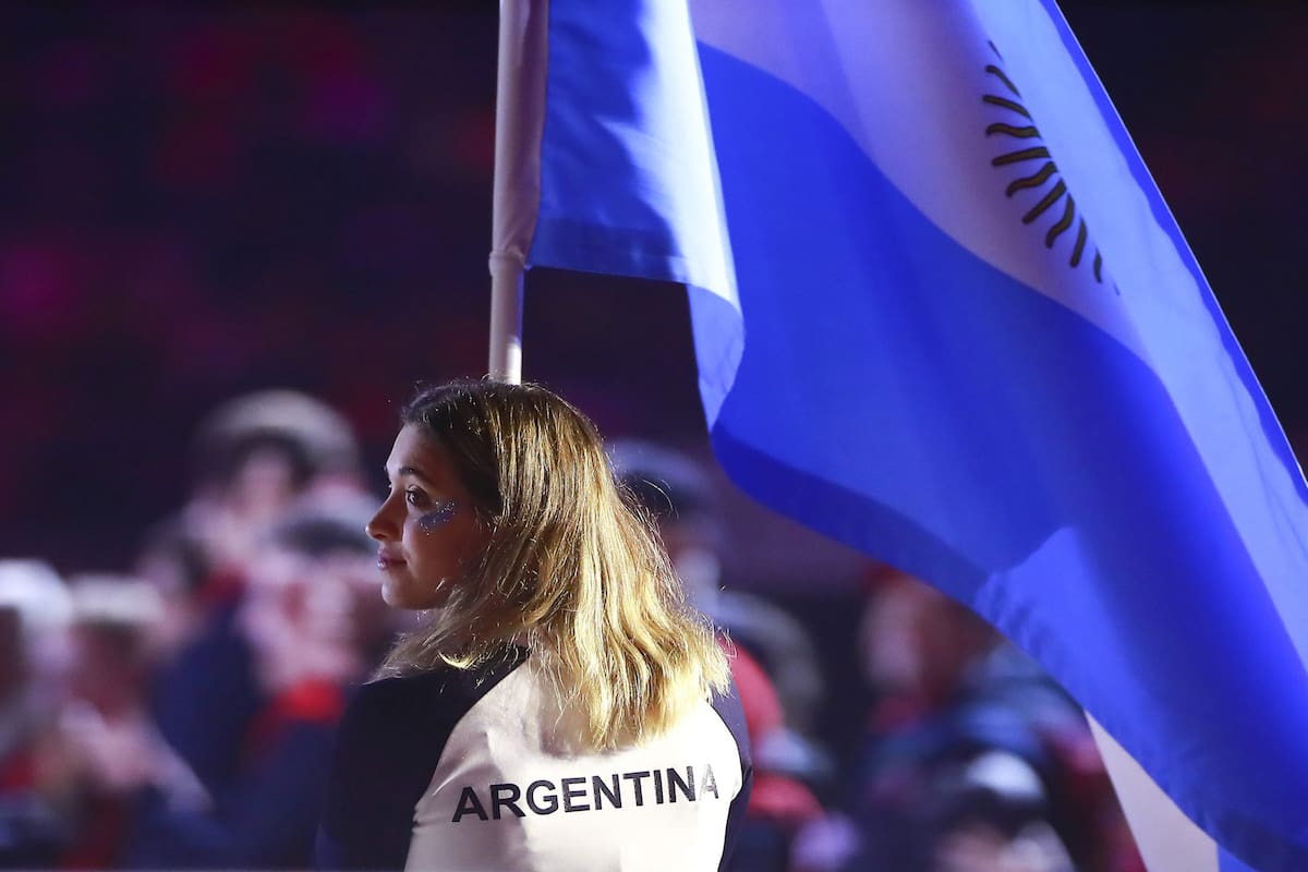 Delfina Pignatiello, la cara saliente de la delegación argentina