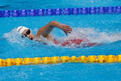 Delfina Pignatiello quedó eliminada de los 1500 m libres