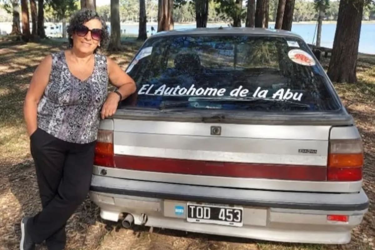 Delia Isolina Torres decidió transformar su vida como jubilada y recorrer el país en su auto