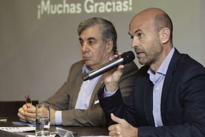 Dell''Acqua y Dietrich, al presentar ayer los balances de la empresa