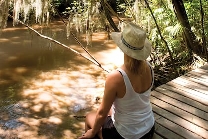 Delta Terra es una reserva natural con propuestas para conocer la flora y fauna local.